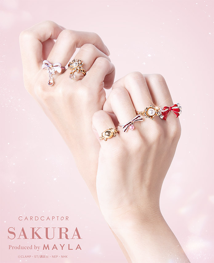 [Pre-order] "Cardcaptor Sakura" x MAYLA Iconic Story Ring - Sakura
