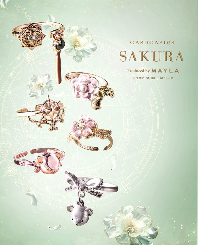 [Pre-order] "Cardcaptor Sakura" x MAYLA Iconic Story Ring - Sakura and Syaoran