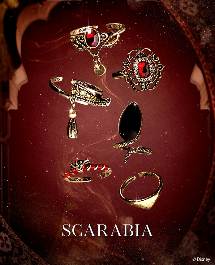 [Pre-order] MAYLA "Disney Twisted Wonderland" Iconic Story Ring - Scarabia Dorm
