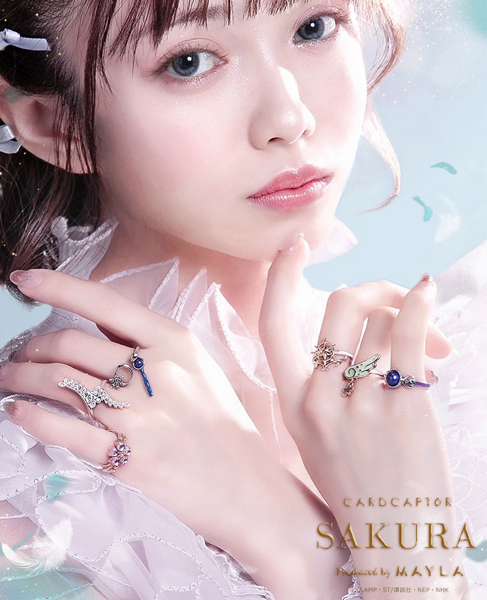 [Pre-order] "Cardcaptor Sakura" x MAYLA Iconic Story Ring - Sakura and Moon