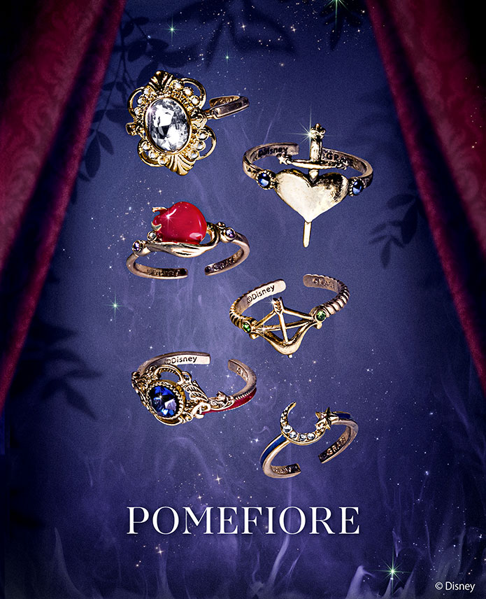 [Pre-order] MAYLA "Disney Twisted Wonderland" Iconic Story Ring - Pomefiore Dorm