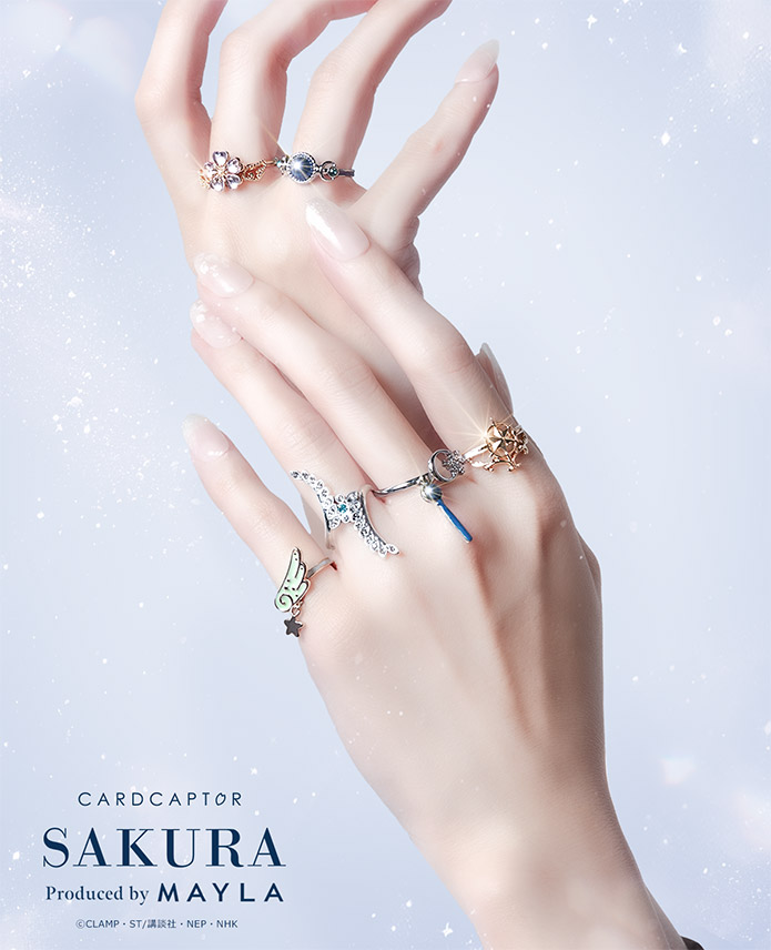 [Pre-order] "Cardcaptor Sakura" x MAYLA Iconic Story Ring - Sakura and Moon