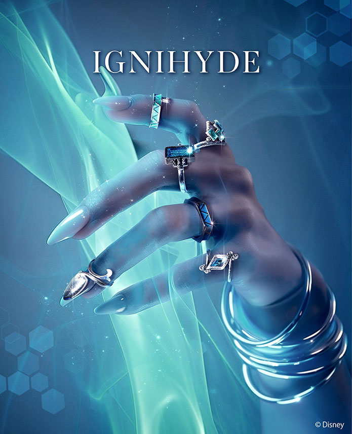 [Pre-order] MAYLA "Disney Twisted Wonderland" Iconic Story Ring - Ignihyde Dorm