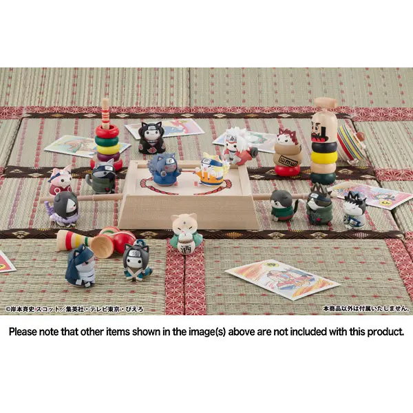 [Pre-order] "Naruto Shippuden" Mega Cat Project Nyaruto! Trading Figures Come here Sasuke-kun Assortment