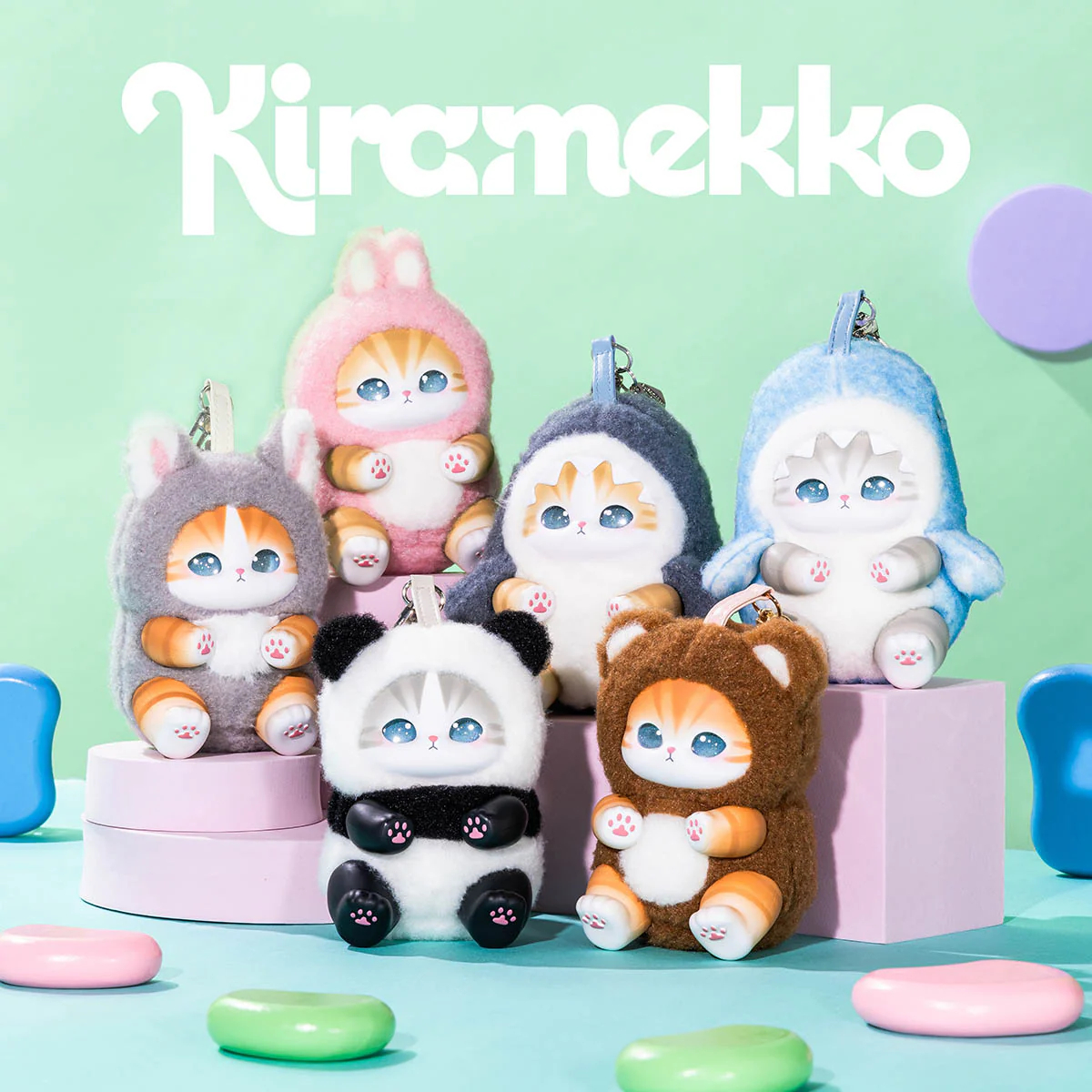 [Pre-order] mofusand Kiramekko Fluffy Kittens