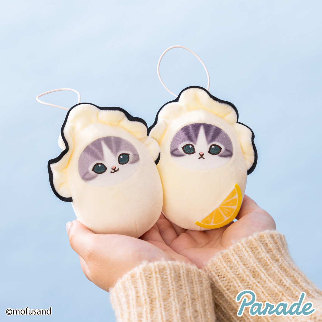 [Pre-order] mofusand Oyster squishy plush mascot