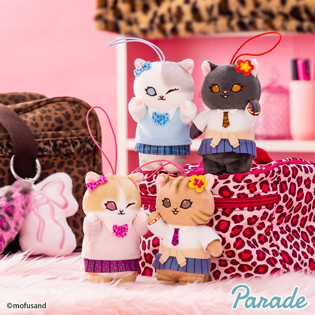 [Pre-order] "mofusand" gyaru girls Nyan Plush Mascot