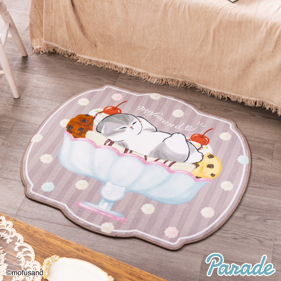 [Pre-order] mofusand Rug Mat ~Retro Cafe~