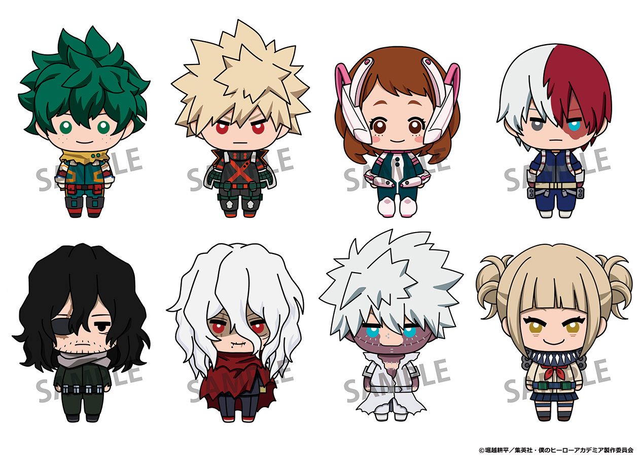 [In stock] My Hero Academia Original Art Exhibition - Nyokinto "My Hero Academia" mascot figures 