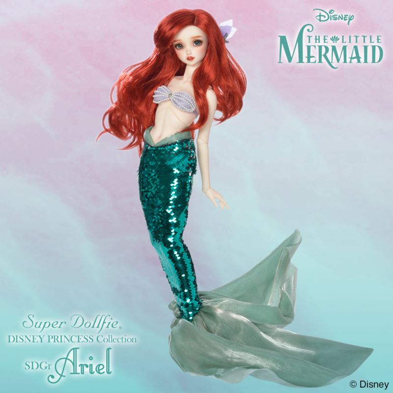 [Pre-order] Super Dollfie DISNEY PRINCESS Collection SDGr Ariel