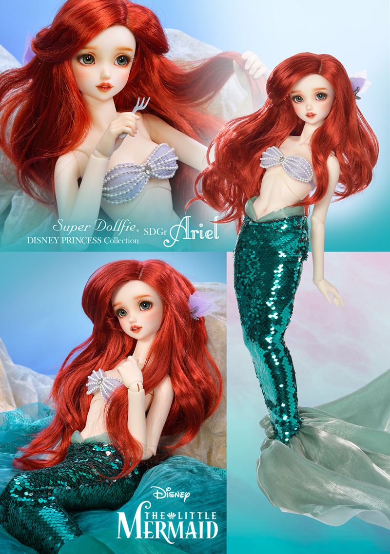 [Pre-order] Super Dollfie DISNEY PRINCESS Collection SDGr Ariel
