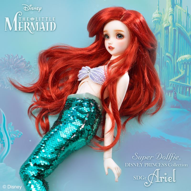 [Pre-order] Super Dollfie DISNEY PRINCESS Collection SDGr Ariel