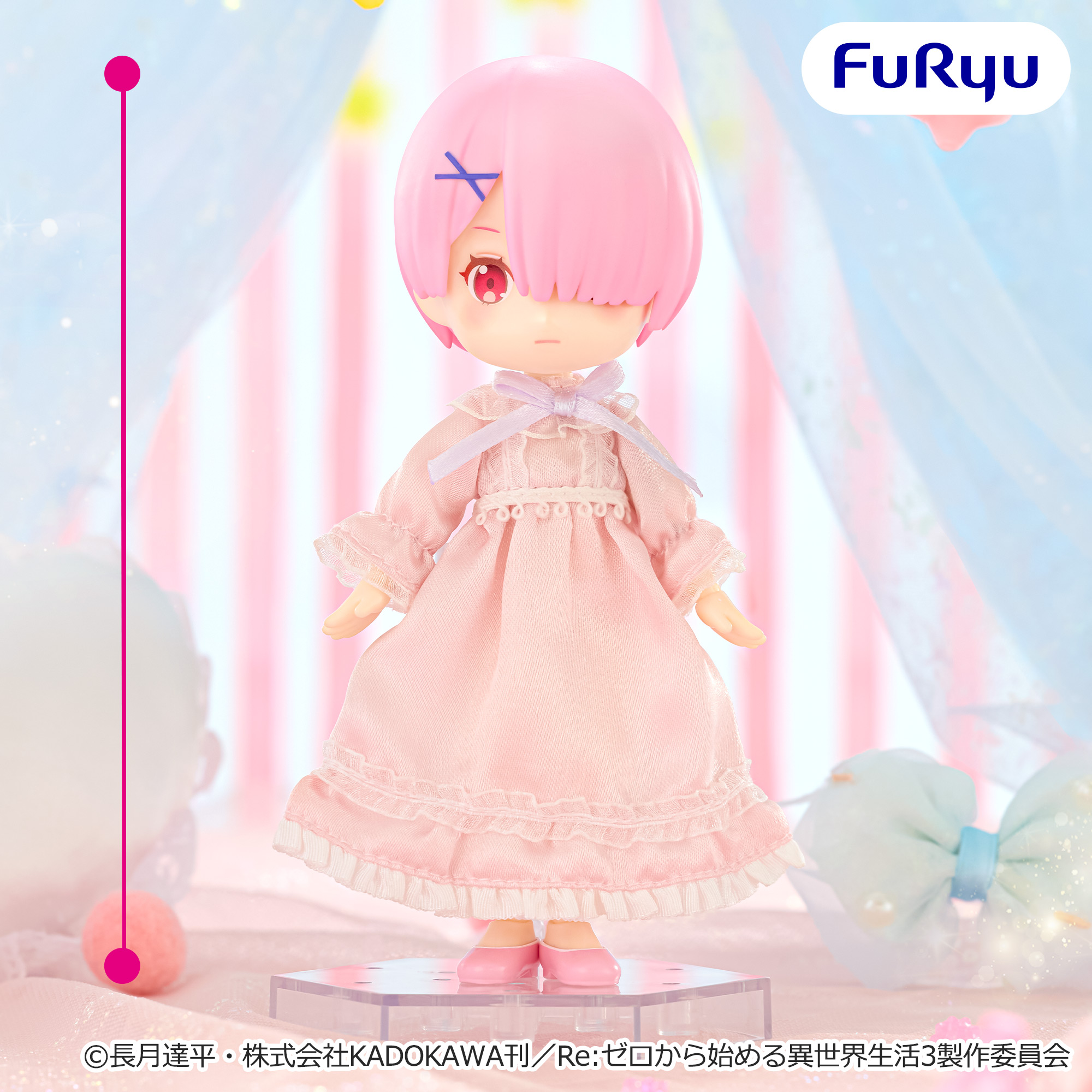 [Pre-order] "Re:Zero − Starting Life in Another World" MeloDoll Figure - Ram in Night Dress -