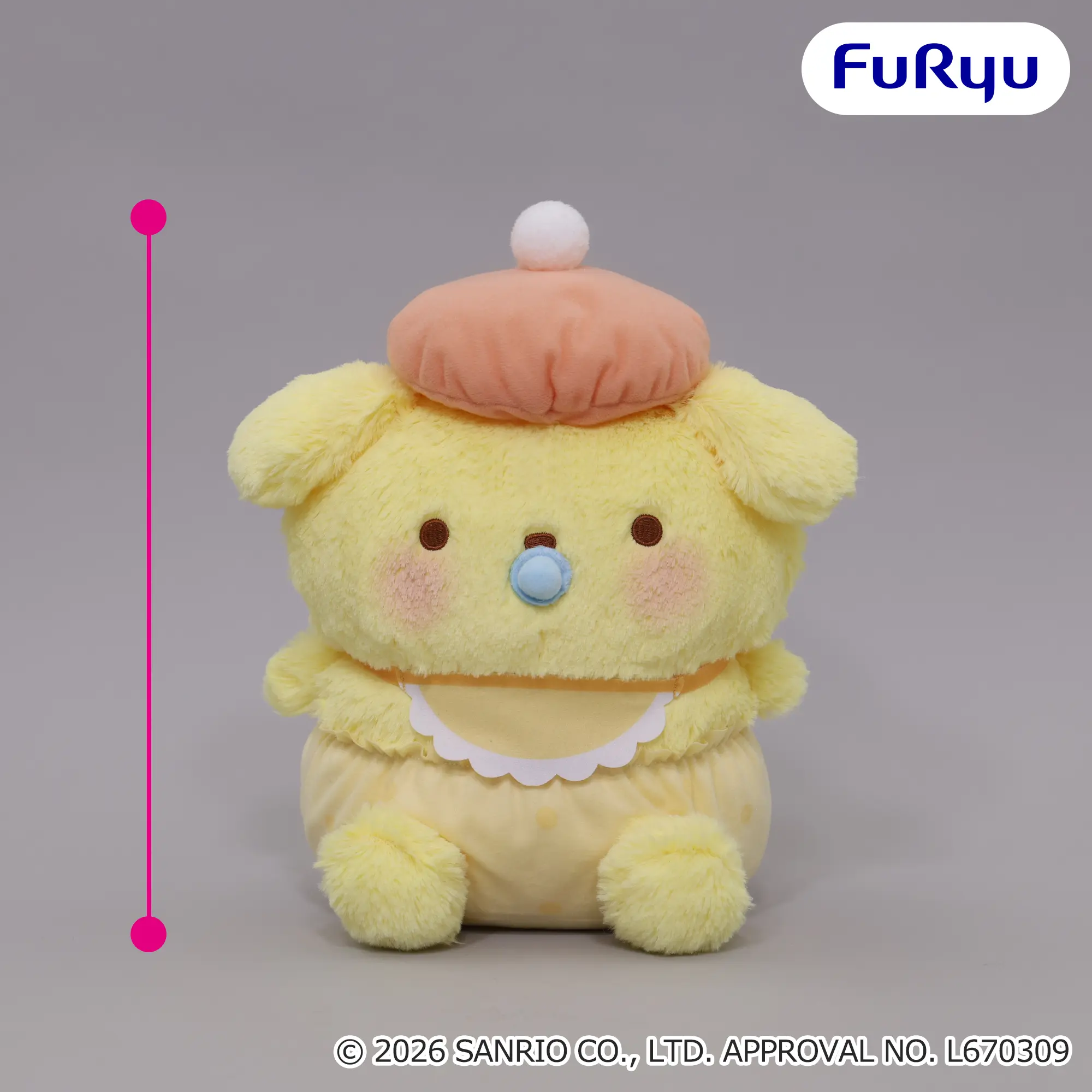 [Pre-order] Pompompurin Baby Angel BIG Plush Toy