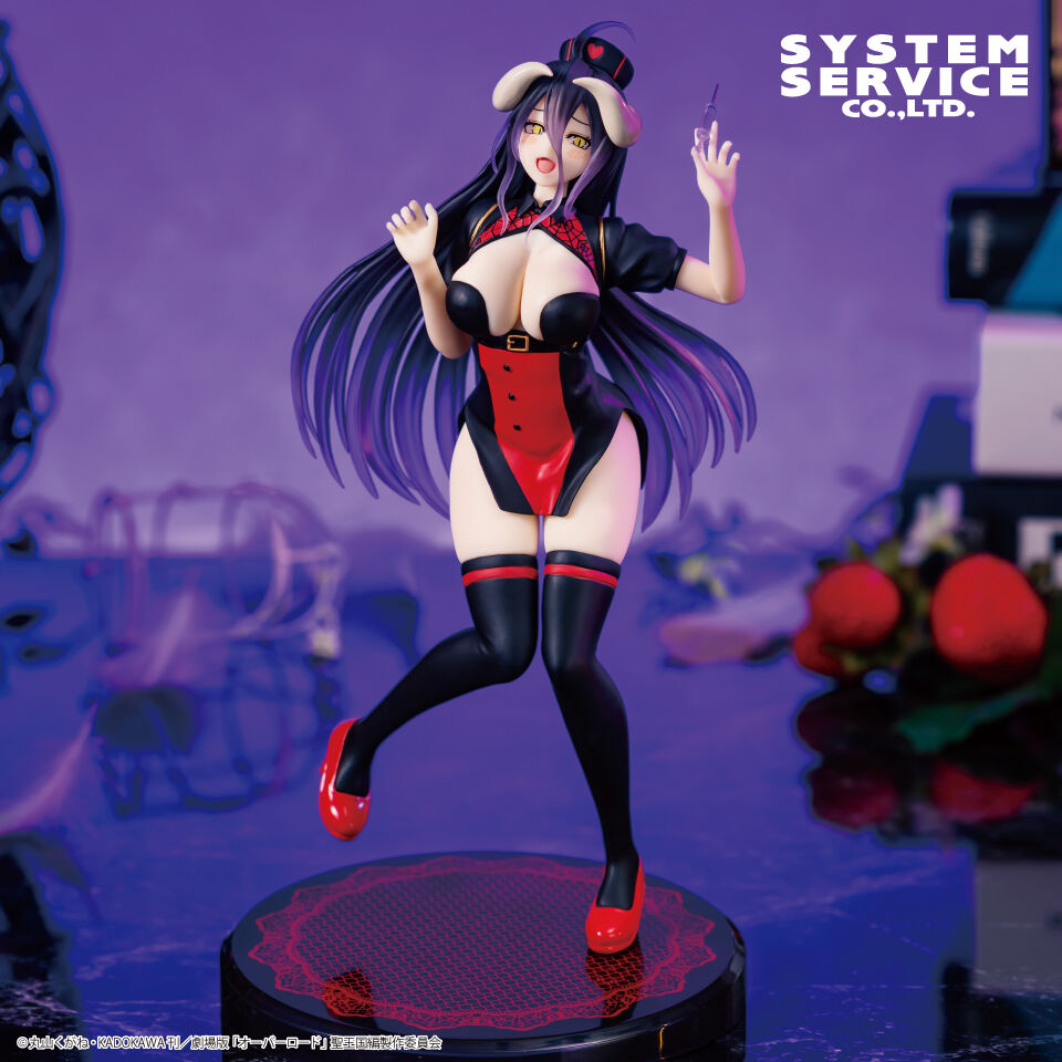 [Pre-order] "Overlord" Vivit Figure Albedo Black Nurse Ver.