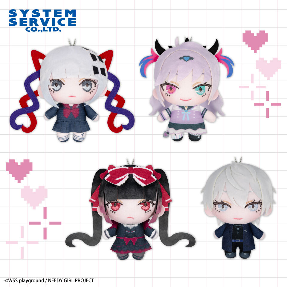 [Pre-order] "NEEDY GIRL OVERDOSE" Prechas Plush Toy Part 2