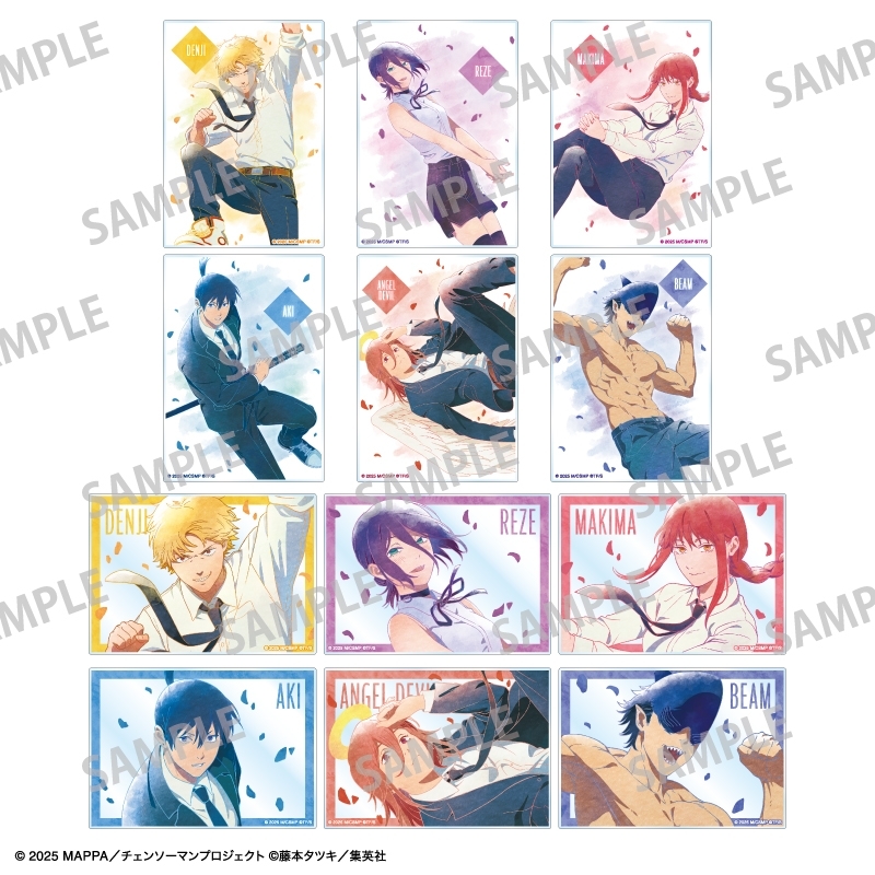 [Pre-order] Chainsaw Man: Reze Arc The Movie Trading Acrylic Plate / Floating Effect / KamiAni TOUCH