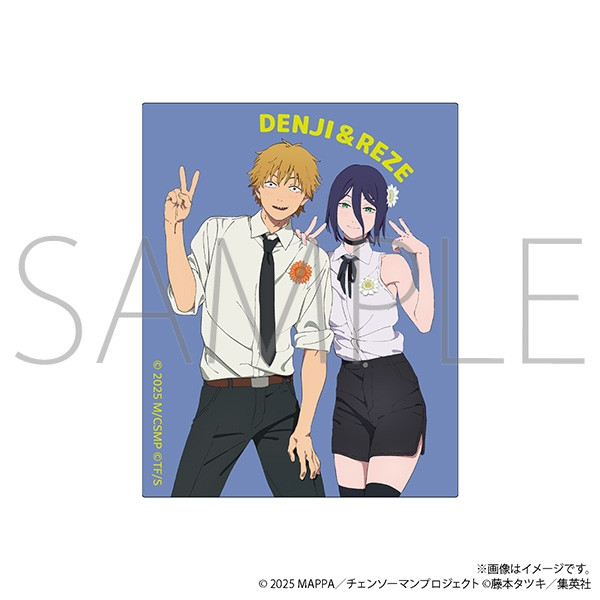 [In stock] "Chainsaw Man: Reze Arc (Theatrical Film)" Sticker / Denji & Reze C