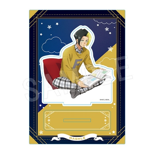 [Pre-order] "Mashle: Magic and Muscles" acrylic stand Night Routine ver. - Finn Ames