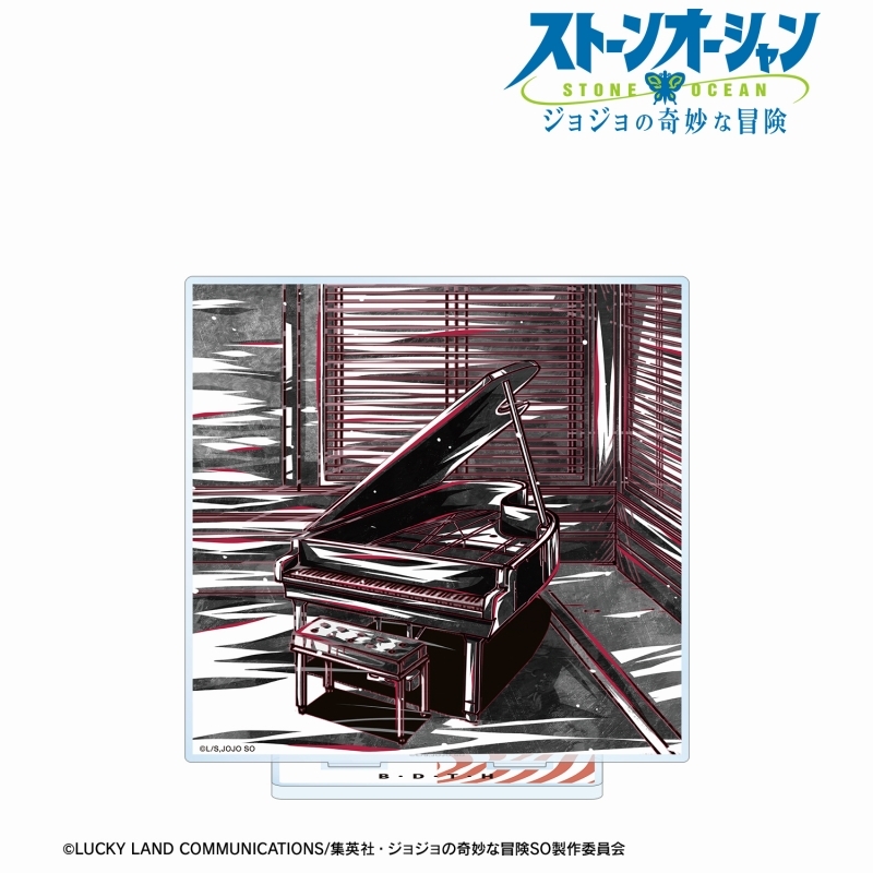 [Pre-order] "JoJo's Bizarre Adventure: Stone Ocean" Burning Down the House Ani-Art BLACK LABEL Big Acrylic Stand