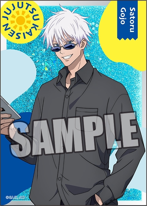 [Pre-order] "Jujutsu Kaisen" Oil in Lame Acrylic Block Gojo Satoru Holiday Ver.