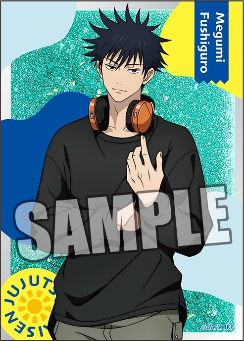 [Pre-order] "Jujutsu Kaisen" Oil in Lame Acrylic Block Fushiguro Megumi Holiday Ver.