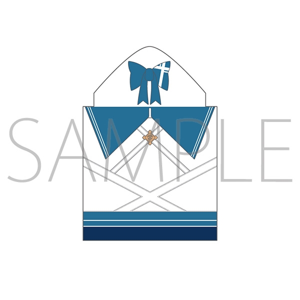 [Pre-order] HOLOLIVE FANTASY Hooded Towel - Shiranui Flare