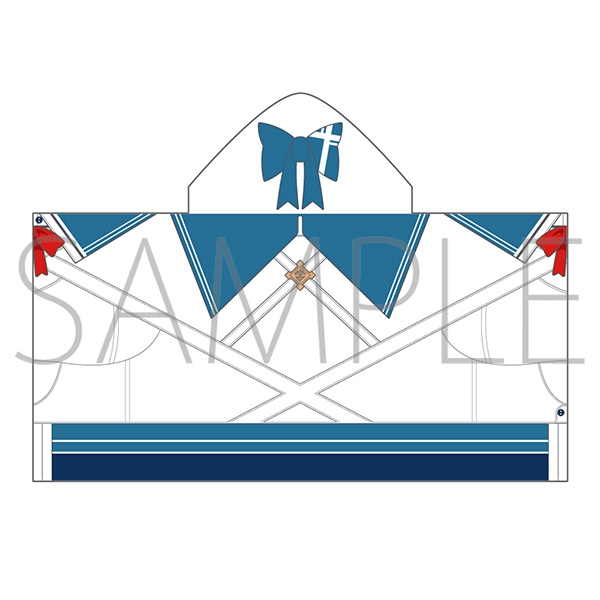 [Pre-order] HOLOLIVE FANTASY Hooded Towel - Shiranui Flare