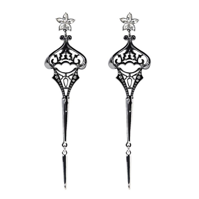 [Pre-order] "NieR:Automata Ver1.1a" x MAYLA earrings - 2B