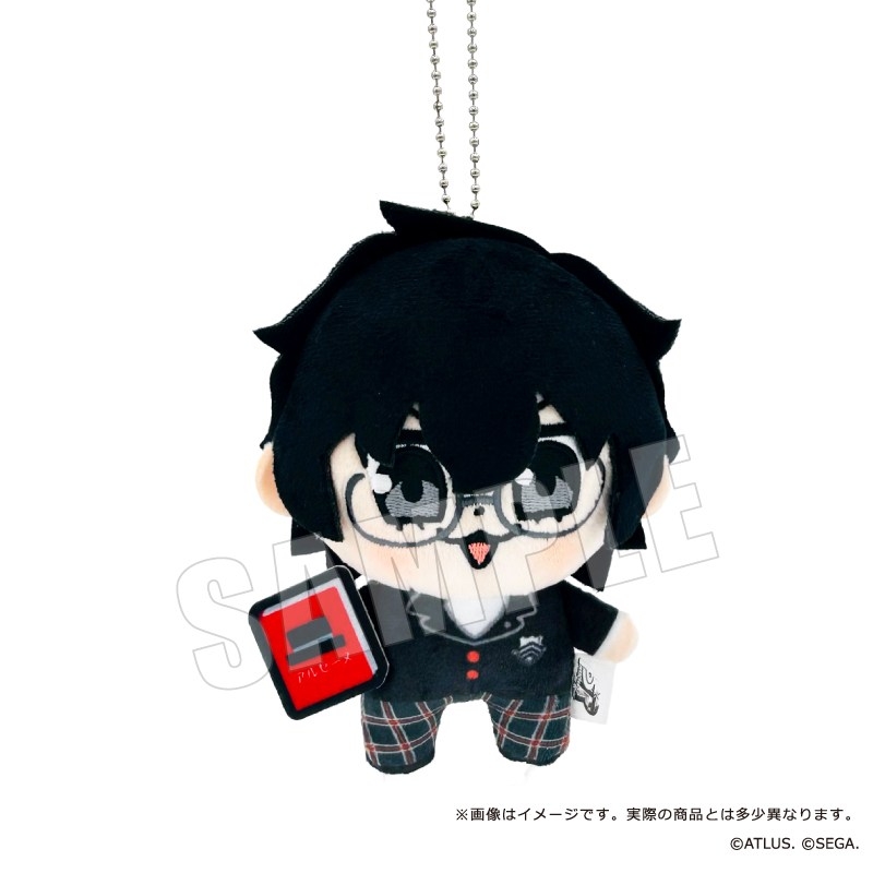 [Pre-order] "Persona 5 Royal" Protagonist x Bkub Plush Mascot 03 Knowledge Rank 5