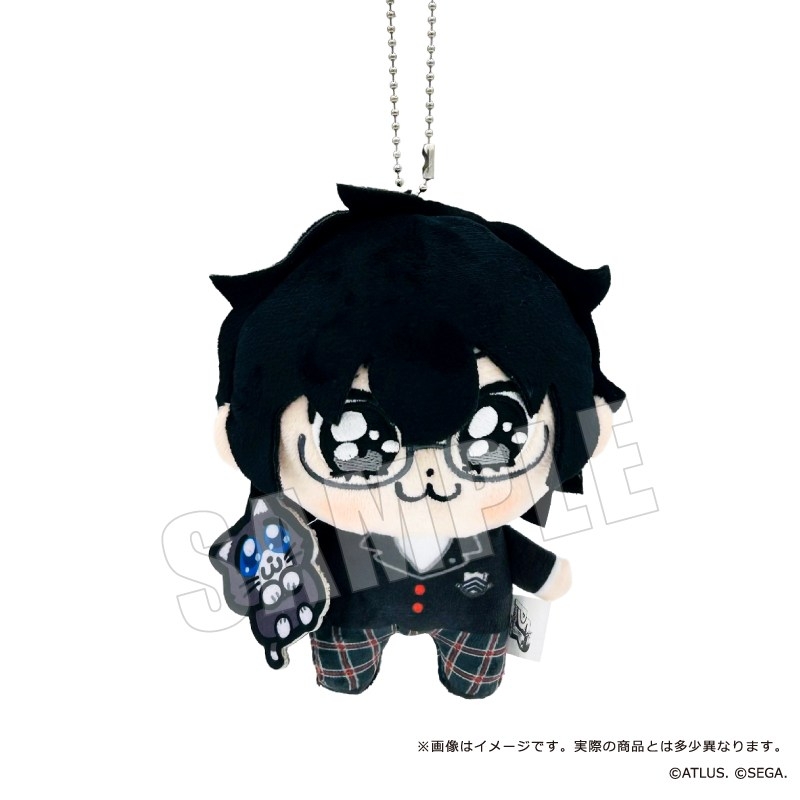 [Pre-order] "Persona 5 Royal" Protagonist x Bkub Plush Mascot 06 Kindness Rank 5