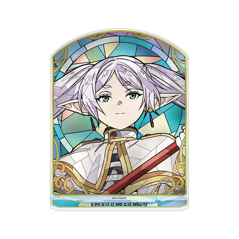 [Pre-order] "Frieren: Beyond Journey's End" Frieren Aure Glass Big Acrylic Stand Ver. A