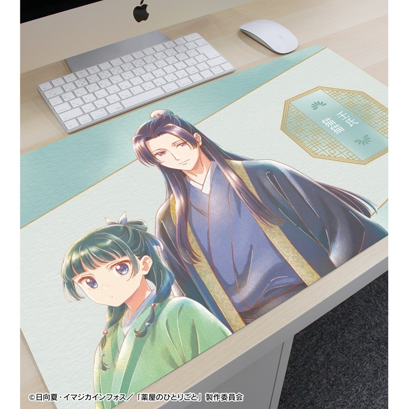 [Pre-order] "The Apothecary Diaries" Maomao & Jinshi Ani-Art Aqua Label Multi Desk Mat Ver. A