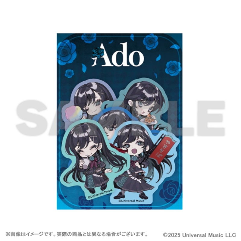 [In stock] Ado  x ROUND 1 Collab - Sticker Set of 5