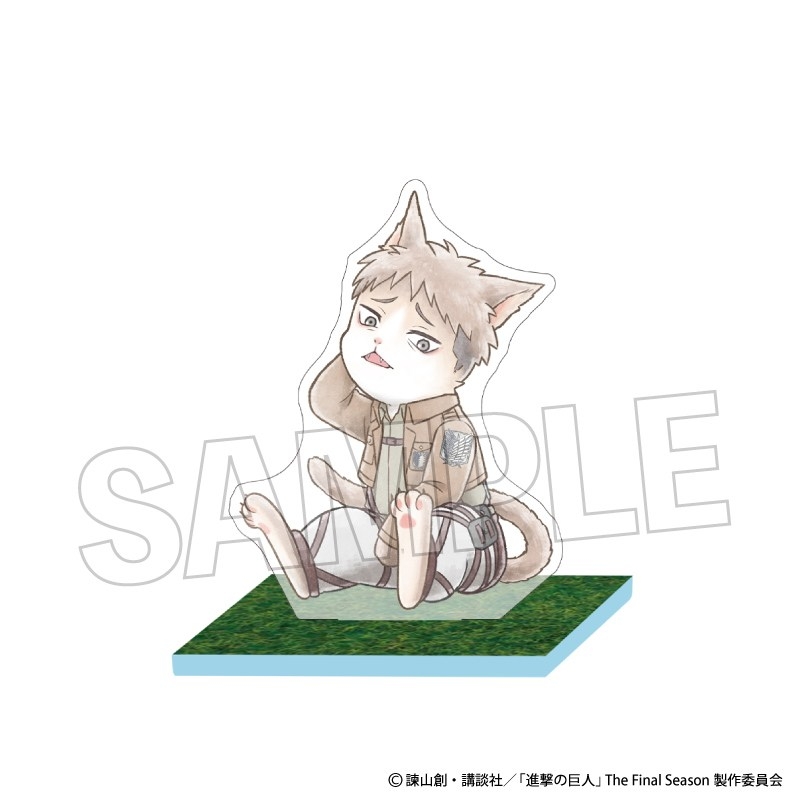 [Pre-order] "Attack on Titan" Survey Corps Nyan Daichi na Acrylic Stand Jean