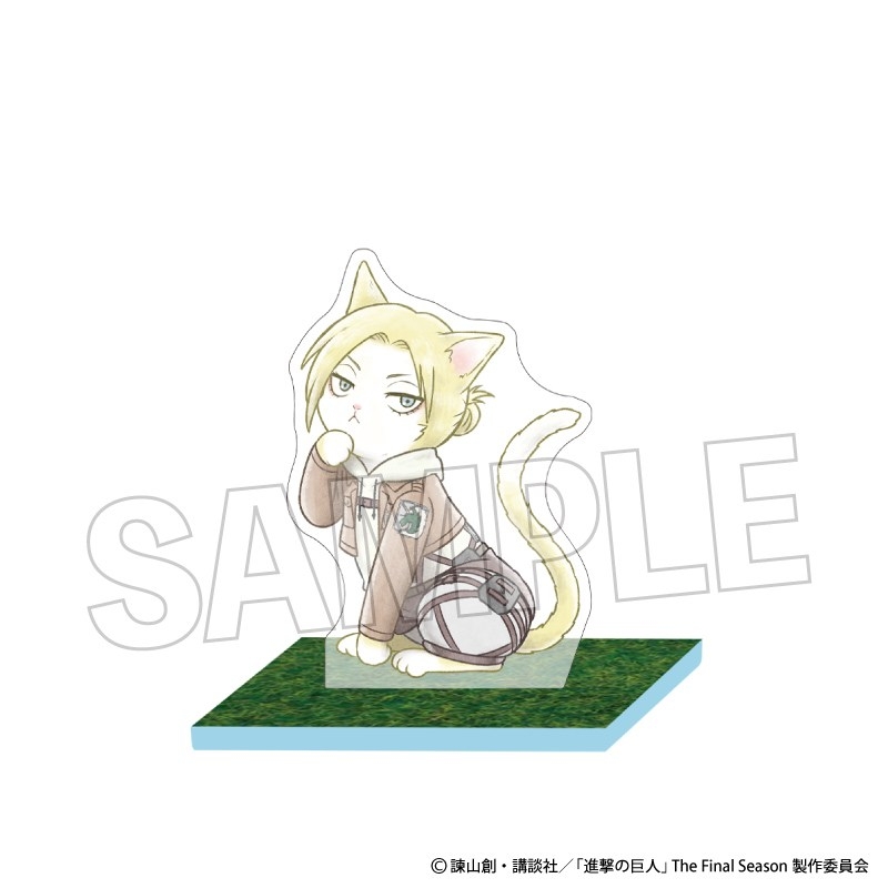 [Pre-order] "Attack on Titan" Military Police Nyan Daichi na Acrylic Stand Annie