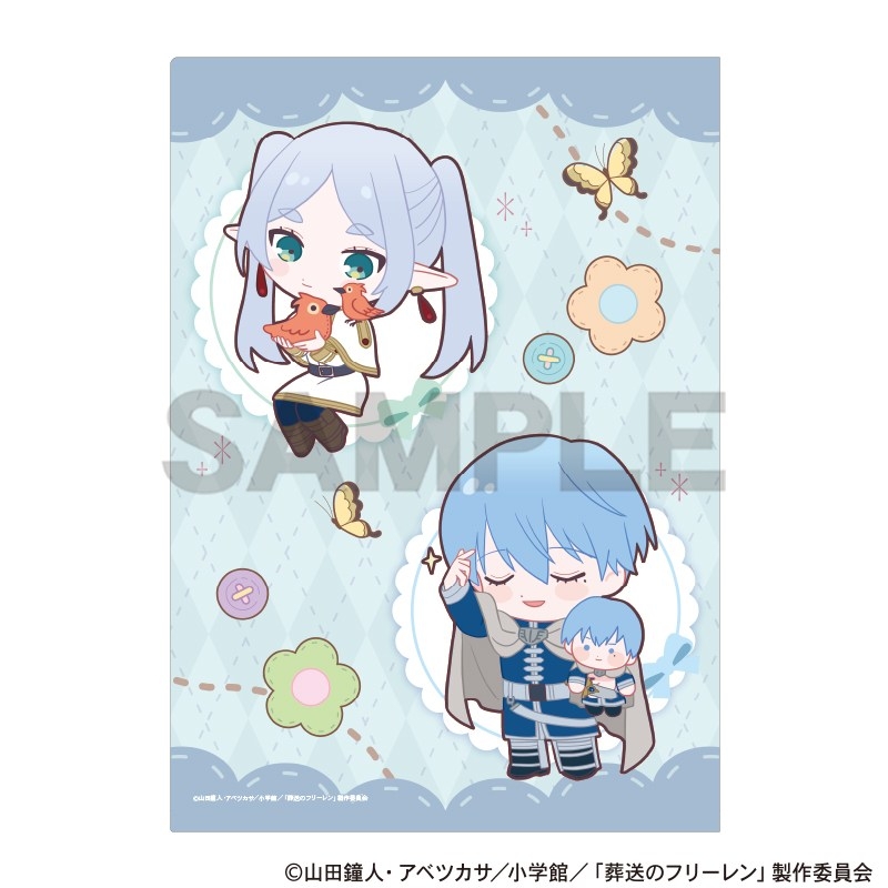 [Pre-order] "Frieren: Beyond Journey's End" Single Clear File Blue Plush Cuddle