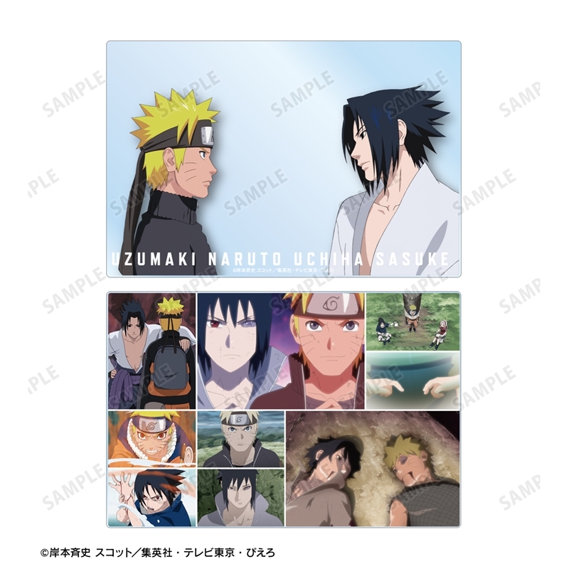 [Pre-order] "NARUTO -Shippuden-" Uzumaki Naruto & Uchiha Sasuke Scenes Acrylic Block