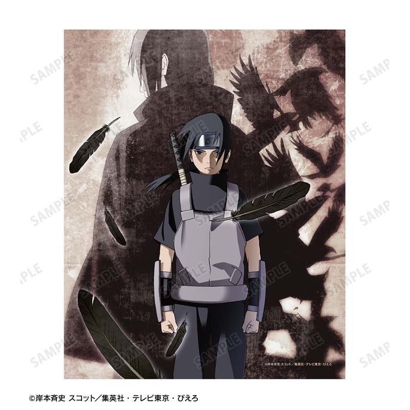 [Pre-order] "NARUTO -Shippuden-" Itachi Shinden Arc -Hikari to Yami- Main Visual Canvas Board
