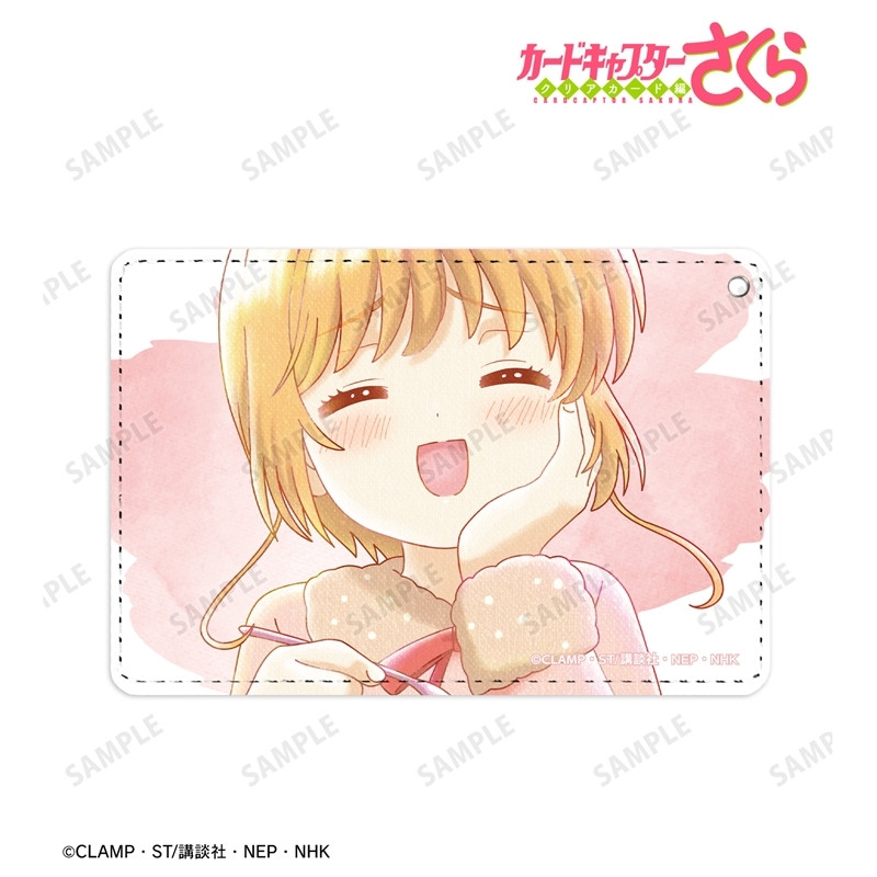 [Pre-order] "Cardcaptor Sakura: Clear Card Arc" Kinomoto Sakura Ani-Art Aqua Label 1 Pocket Pass Case Ver. C