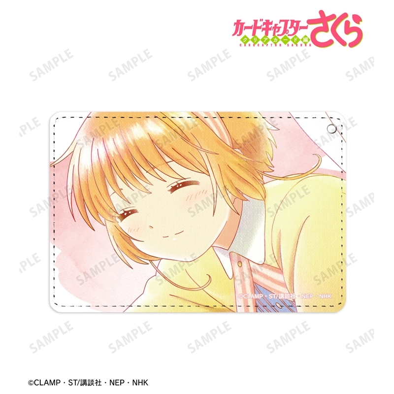 [Pre-order] "Cardcaptor Sakura: Clear Card Arc" Kinomoto Sakura Ani-Art Aqua Label 1 Pocket Pass Case Ver. D