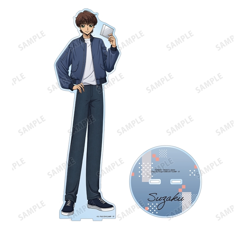 [Pre-order] "Code Geass Lelouch of the Rebellion" Original Illustration Suzaku Music Ver. Extra Large Acrylic Stand