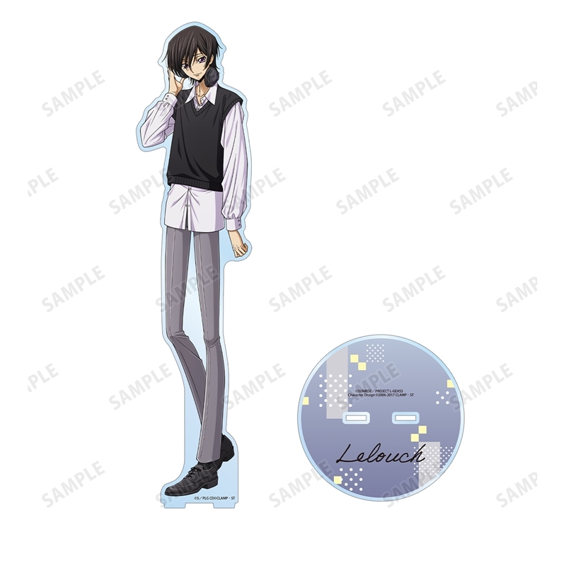 [Pre-order] "Code Geass Lelouch of the Rebellion" Original Illustration Lelouch Music Ver. Extra Large Acrylic Stand