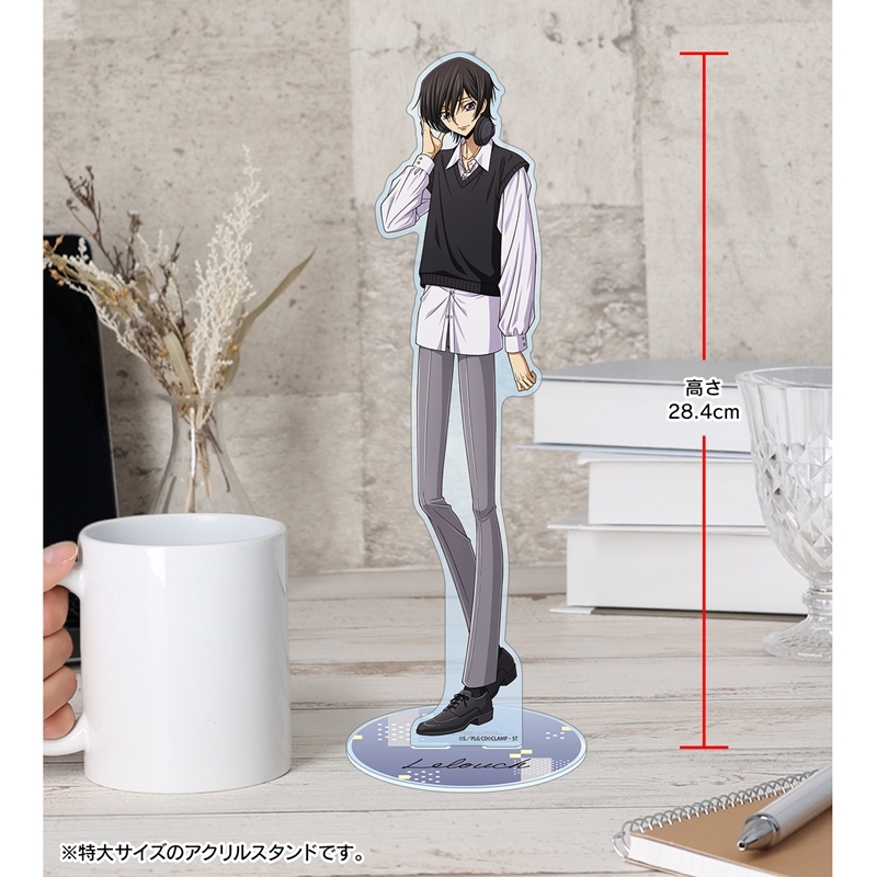 [Pre-order] "Code Geass Lelouch of the Rebellion" Original Illustration Lelouch Music Ver. Extra Large Acrylic Stand