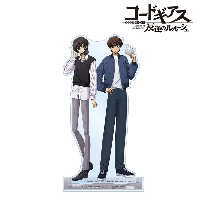[Pre-order] "Code Geass Lelouch of the Rebellion" Original Illustration Lelouch & Suzaku Music Ver. Big Acrylic Stand