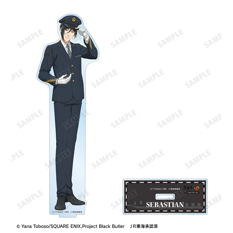 [Pre-order] "Black Butler Emerald Witch Arc" Original Illustration Sebastian Michaelis Station Staff Ver. Big Acrylic Stand