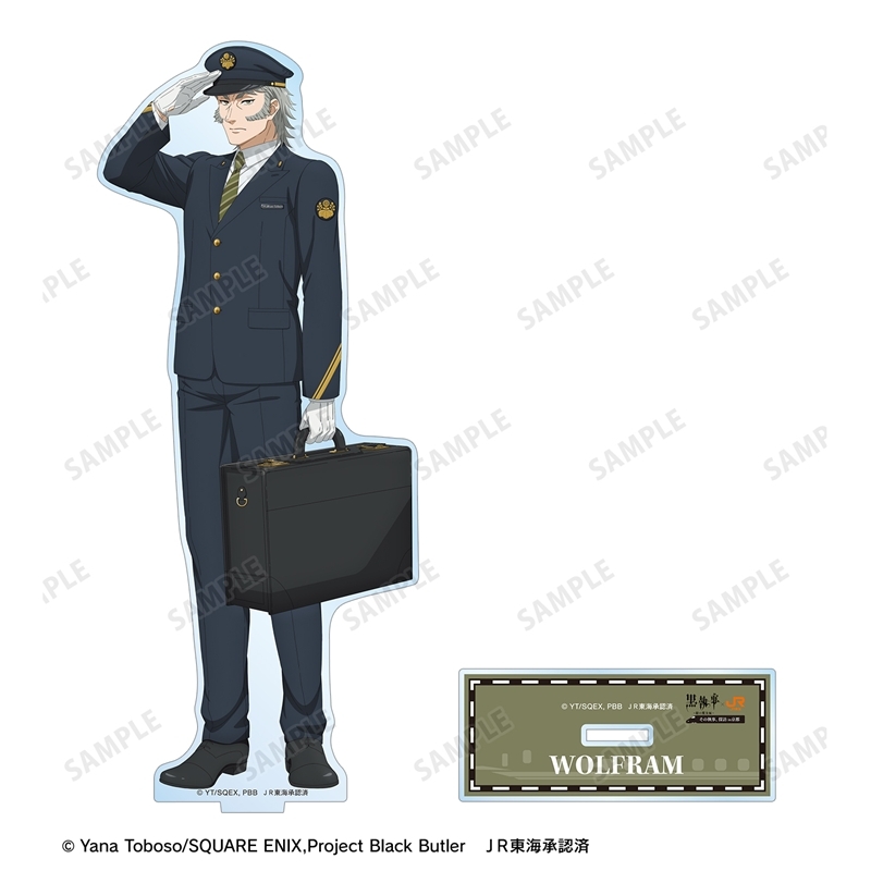 [Pre-order] "Black Butler Emerald Witch Arc" Original Illustration Wolfram Station Staff Ver. Big Acrylic Stand