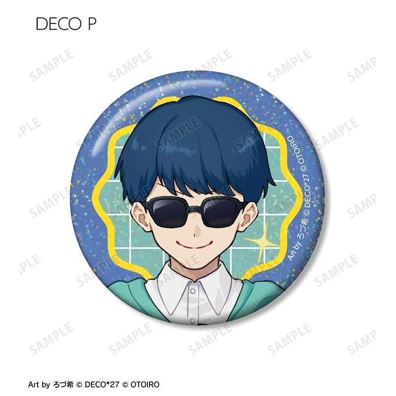 [Pre-order] DecoMiku LIVE starring Hatsune Miku 『Hello』 Produced by DECO*27 / OTOIRO DECO P & DECO*27 Hologram Can Badge 2 Set
