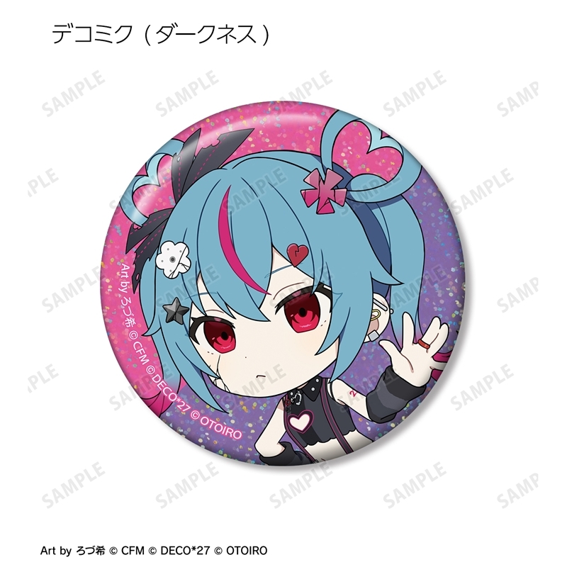 [Pre-order] DecoMiku LIVE starring Hatsune Miku 『Hello』 Produced by DECO*27 / OTOIRO DecoMiku Art by Roduki Hologram Can Badge 2 Set