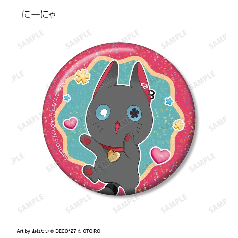 [Pre-order] DecoMiku LIVE starring Hatsune Miku 『Hello』 Produced by DECO*27 / OTOIRO DecoMiku & NeenYa Art by Omutatsu Hologram Can Badge 3 Set Ver. A